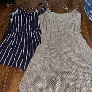 2 pcs dress and romper set